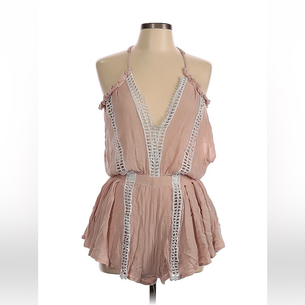 NWOT Debbie Dabble by Angel Biba Pink Romper size 10